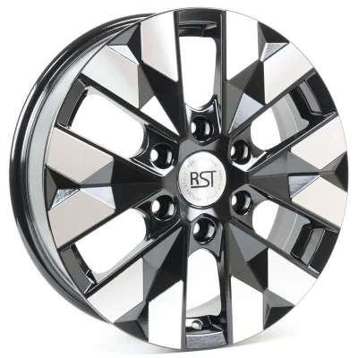 RST R237 6,50x17 6x139,7 D92,5 ET48 Черный глянцевый с проточкой Страна производства : РОССИЯ