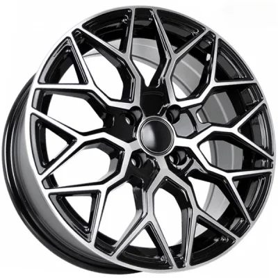 Venti 1719 7x17 5x114,3 D54,1 ET45 Черный глянцевый с проточкой Страна производства : РОССИЯ