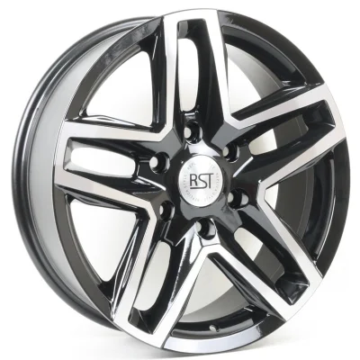 RST R238 (H9) 8x18 6x139,7 D75,1 ET42 Черный глянцевый Страна производства : РОССИЯ