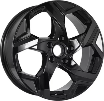 RST R227 (Coolray) 7x17 5x114,3 D54,1 ET45 Чёрный глянцевый Страна производства : РОССИЯ