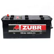 Zubr Professional 190 Ah, 1200 A, 12 V, Обратная полярность, R+, D5, ZUF1904S