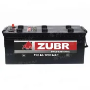 ZUBR Professional (190 Ah) 1200 A, 12 V Обратная, R+ D5 ZURT1904S