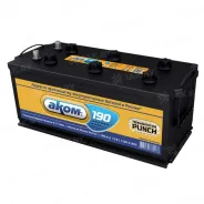 AKOM 6CT (190 Ah) 1200 A, 12 V Прямая, L+ D5 6CT-190L