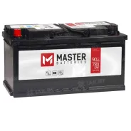 MASTER BATTERIES (90 Ah) 740 A, 12 V Прямая, L+ L5 MB901E