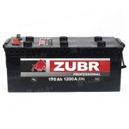 Zubr Professional 190 Ah, 1200 A, 12 V, Прямая полярность, L+, D5