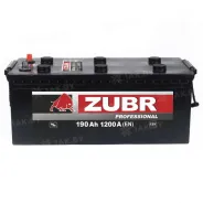 Zubr Professional 190 Ah, 1200 A, 12 V, Обратная полярность, R+, D5
