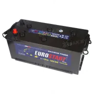 EUROSTART (190 Ah) 1200 A, 12 V Обратная, R+ D5 EB1904SU