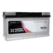 NORDSTERN (90 Ah) 870 A, 12 V Обратная, R+ L5 NS900S