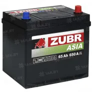 ZUBR Premium Asia (65 Ah) 650 A, 12 V Обратная, R+ D23 ZU650JP