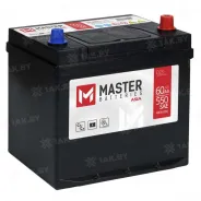 MASTER BATTERIES (60 Ah) 480 A, 12 V Обратная, R+ D23 MB600J