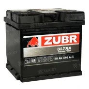 Zubr Ultra 50 Ah, 440 A, 12 V, Обратная полярность, R+, L1, ZU500S