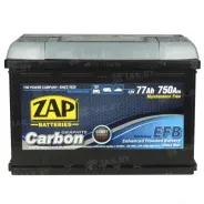 ZAP CARBON EFB 77 Ah, 750 A, 12 V Обратная, R+ L3