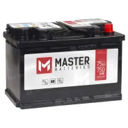 MASTER BATTERIES (75 Ah) 680 A, 12 V Обратная, R+ L3