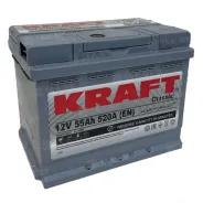 KRAFT (55 Ah) 520 A, 12 V Обратная, R+ S L2 055 10B13