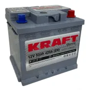 KRAFT (50 Ah) 420 A, 12 V Обратная, R+ L1 S L1 050 10B13