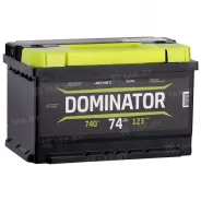 DOMINATOR (74 Ah) 740 A, 12 V Обратная, R+ Dom74740