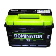 DOMINATOR (75 Ah) 750 A, 12 V Обратная, R+ Dom75750