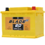 BLADE (60 Ah) 600 A, 12 V Обратная, R+ DIN60MF