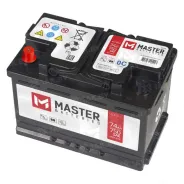 MASTER BATTERIES (74 Ah) 680 A, 12 V Прямая, L+ LB3 MB741E