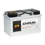 ENRUN (75 Ah) 680 A, 12 V Обратная, R+ D26 EN750JS