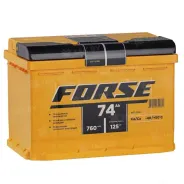FORSE (74 Ah) 760 A, 12 V Прямая, L+ L3 П240036