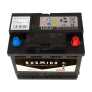 BUSHIDO (65 Ah) 680 A, 12 V Обратная, R+ L2 0129297