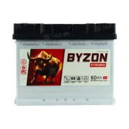 BYZON (60 Ah) 600 A, 12 V Прямая, L+ L2 BYZ601S