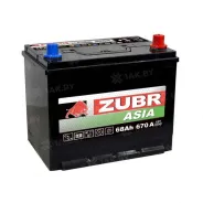 ZUBR (68 Ah) 670 A, 12 V Обратная, R+ D23 ZU680JP