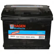 HAGEN CП (55 Ah) 460 A, 12 V Прямая, L+ L2 55565