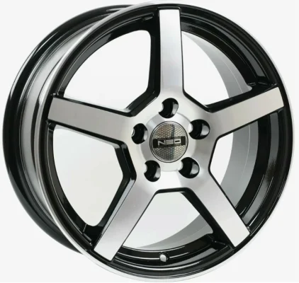 NEO V03-1560 6x15 5x100 D57,1 ET38 Черный глянцевый с проточкой Страна производства : РОССИЯ