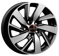 Vector 166 (16_ASX) 6,50x16 5x114,3 D67,1 ET46 Алмаз черный Страна производства : КАЗАХСТАН