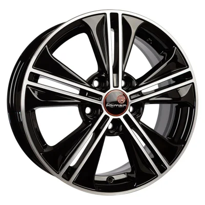 Vector 106 (16_Creta) 6x16 5x114,3 D67,1 ET43 Черный с алмазной проточкой Страна производства : КАЗАХСТАН