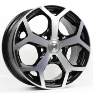 TechLine 511 6x15 5x108 D63,4 ET52,5 Чёрный с полированной лицевой частью Страна производства :