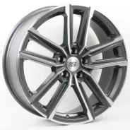 RST R078 (Tiggo 7) 7x18 5x108 D60,1 ET33 Серый с проточкой Страна производства : РОССИЯ