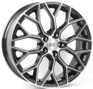 RST R198 (Dongfeng) 6,5x18 5x108 D65,1 ET43 Черный глянцевый с проточкой Страна производства : РОССИЯ
