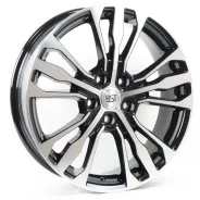 RST R188 (Jolion) 7x18 5x114,3 D66,5 ET37 Черный глянцевый с проточкой Страна производства : РОССИЯ