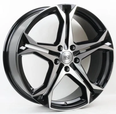 RST R099 (Geely Tugella) 7,50x19 5x108 D63,4 ET46 Черный глянцевый с проточкой Страна производства : РОССИЯ