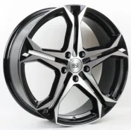 RST R099 (Geely Tugella) 7,50x19 5x108 D63,4 ET46 Черный глянцевый с проточкой Страна производства : РОССИЯ