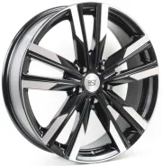 RST R089 (Chery) 7x19 5x108 D60,1 ET33 Черный глянцевый с проточкой Страна производства : РОССИЯ