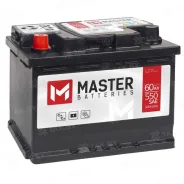 MASTER BATTERIES (60 Ah) 500 A, 12 V Прямая, L+ L2 MB601E