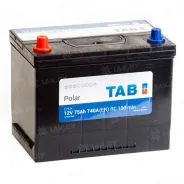 TAB Polar (75 Ah) 740 A, 12 V Прямая, L+ D26