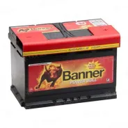 Banner Power (74 Ah) 680 A, 12 V Обратная, R+ LB3