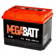 MEGA BATT (55 Ah) 420 A, 12 V Обратная, R+ L2