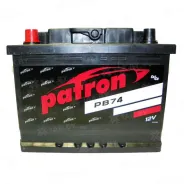 Patron PB (74 Ah) 680 A, 12 V Прямая, L+ L3