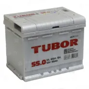 TUBOR OEM (55 Ah) 510 A, 12 V Обратная, R+ L2