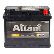 ATLANT Black (55 Ah) 430 A, 12 V Обратная, R+ L2 AB550SU