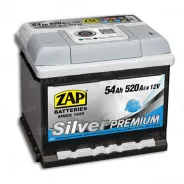 ZAP PREMIUM (54 Ah) 520 A, 12 V Обратная, R+ L1 ZAP 554 45