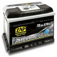ZAP SILVER (70 Ah) 570 A, 12 V Прямая, L+ L2 ZAP-570 26