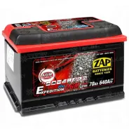 ZAP EXPEDITION AGM (70 Ah) 640 A, 12 V Обратная, R+ L3 ZAP-570 01