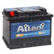 ATLANT Blue (60 Ah) 500 A, 12 V Прямая, L+ L2 AT601E